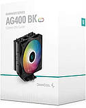 Кулер процесорний DeepCool AG400 BK ARGB (R-AG400-BKANMC-G-2), фото 5