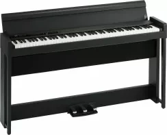 Клавишный инструмент Korg C1 Black Pianino cyfrowe - фото 1 - id-p1728821404