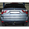 Польський фаркоп на BMW X3 E83 2004-2010 без підрізу бампера, фото 10