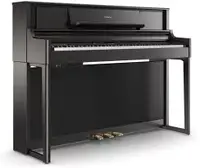 Клавишный инструмент Roland LX705 CH Charcoal Black - Pianino cyfrowe