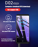 Плеєр MP3 Ruizu D02 Bluetooth HI FI 16gb із зовнішнім динаміком, фото 4