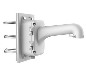 Кронштейн для кріплення на стовп для PTZ камер Hikvision DS-1604ZJ-box-pole, фото 1