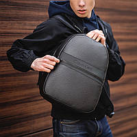 Спортивний молодіжний чоловічий рюкзак CK, підлітковий міський рюкзачок з екошкіри стильний та практичний