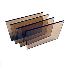 Скло 5мм бронза сире без обробки