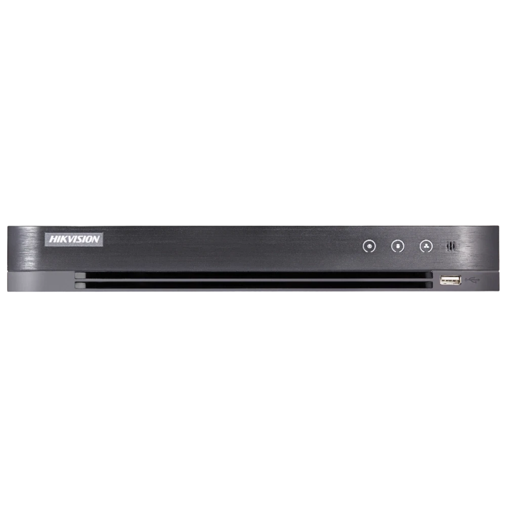 TURBO HD реєстратор Hikvision DS-7204HQHI-K1/P(B), фото 1