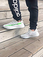 Женские кроссовки Adidas Yeezy Boost 350 v2 white/Green