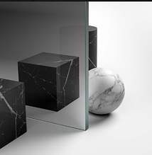 Скло 6мм графіт матовий сирий без обробки