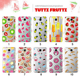 Ультратонкий прозорий чохол з малюнком для Huawei Ascend Mate 7 (80 дизайнів)