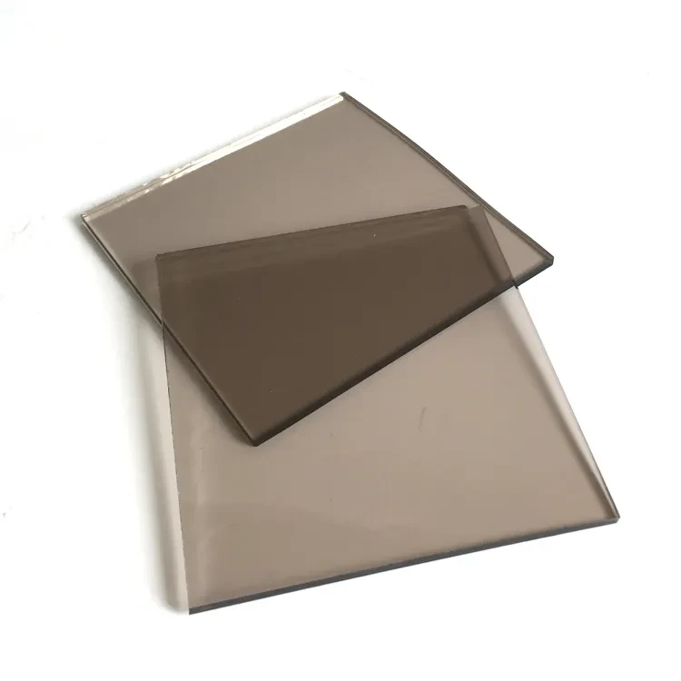 Скло 8мм бронза загартоване з кромкою, фото 1