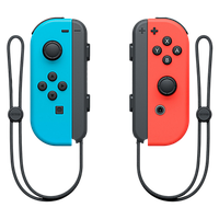 Контроллеры Беспроводной Nintendo Switch Joy Con (45496430566) Neon Blue Neon Red