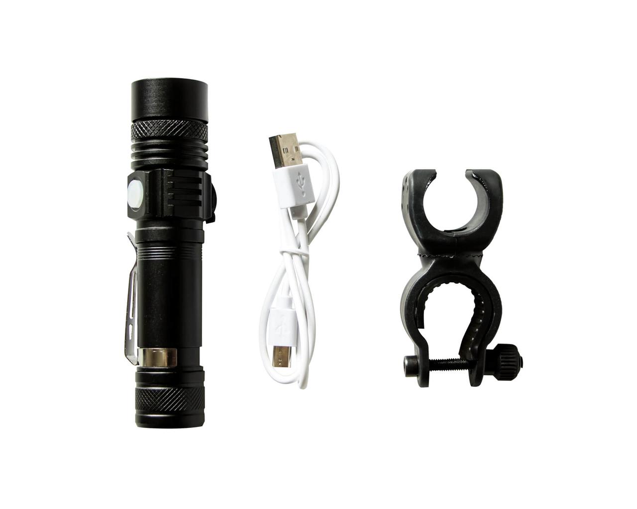 Ліхтар велосипедний Hangli G 518 Т6 3 режими Black
