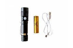 Ліхтар кишеньковий Hangli GG 518-T6 3 режими Чорний