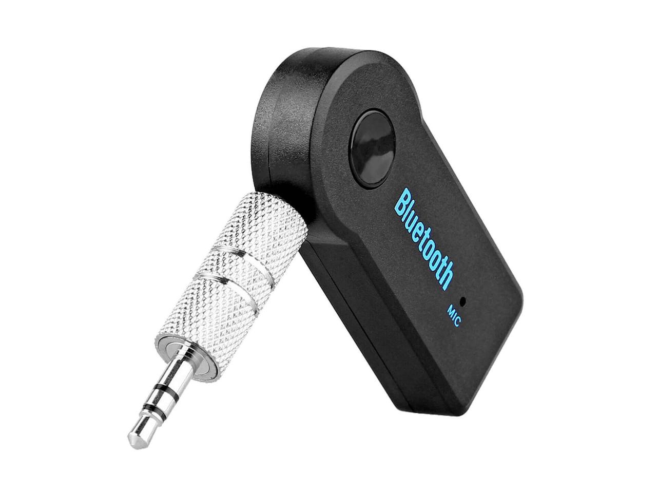 Бездротовий автомобільний Блютуз - ресивер Car Bluetooth 201 Чорний, фото 1
