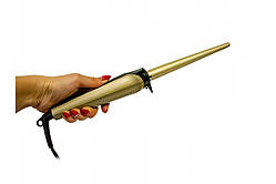 Плойка конусна для локонів завивання волосся Geemy GM-2914 конусоподібна плойка кераміка