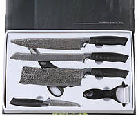 Набір ножів для кухні з підставкою Zepter кухонні ножі та підставки