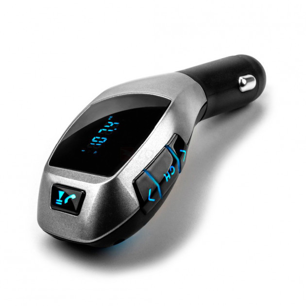 Автомобільний ФМ блютуз модулятор для автомагнітоли в машину Х5 Usb Fm трансмітер для автомобіля