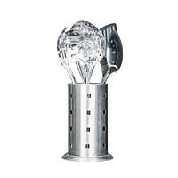 Набір кухонний на стійці Zurrichberg ZBP-2089 7 предметів червоний