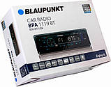 USB/SD автомагнітола Blaupunkt BPA 1119 BT з Bluetooth з синім підсвічуванням кнопок, фото 7