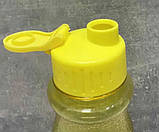 Пляшка для води та напоїв My Bottle 600 мл дорожня пластикова Жовта, фото 3