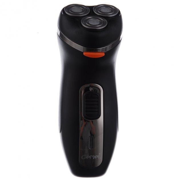 Електрична чоловіча електробритва для бороди Gemei 7716 роторна акумуляторна електро бритва для чоловіків, фото 1