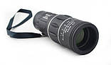 Монокуляр із подвійним фокусуванням і чохлом BUSHNELL 16x52 з захищеними від запотівання лінзами, фото 4