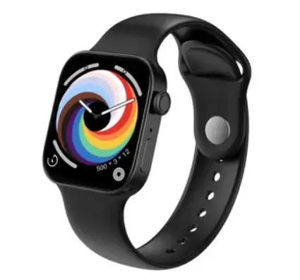 Розумний смарт спортивний сенсорний годинник чоловічий Smart Watch TK700 пульсоксиметр фітнес трекер чорний
