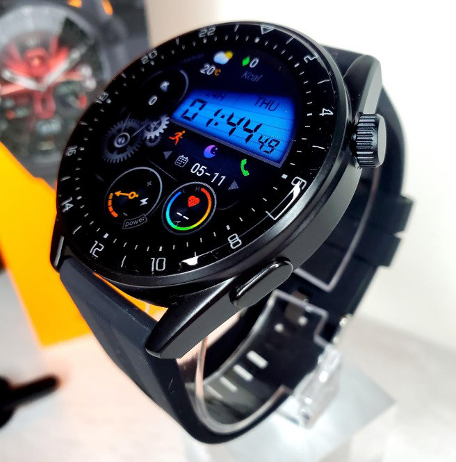 Чоловічий смарт годинник Smart Watch Hoco Y9 вологостійкі для ios та Андроїд Чорний