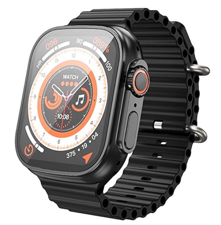 Смарт годинник Smart Watch HOCO Y12 Ultra вологостійкий для iOS та Андроїд Чорний