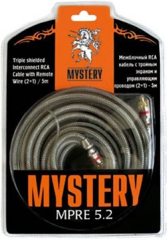 Лінійний міжблоковий дріт Mystery MPRE 5.2 двоканальний кабель для якісного цифрового аудіосигналу