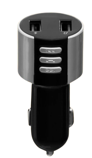 Автомобільний ФМ-блютуз-модулятор для автомагнітоли в машину X18 Usb трансмітер Fm для автомобіля