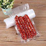 Пакети для вакууматора в рулоні 28 см x 1500 см гофровані для вакуумного пакувальника, фото 4