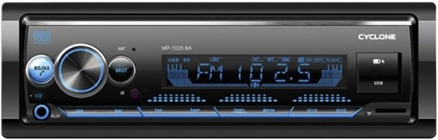 Автомобільна Bluetooth магнітола CYCLONE MP-1024 BA мультимедійний центр універсальний
