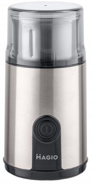 Електрична кавоварка для дому Magio MG 208 подрібнювач кавових зерен Кругла, фото 1