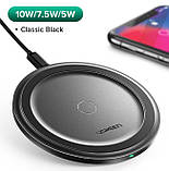 Бездротова зарядка Ugreen ED032 10W Qi Wireless Charging Pad Чорний, фото 3