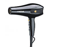 Мощный качественный фен для сушки укладки волос Nova NV-7200 3000 Вт электрофен