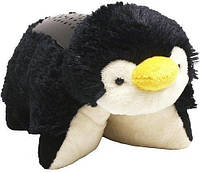 Декоративный ночник проектор звездное небо Dream Lites Пингвин детский светильник для сна игрушка подушка