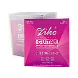 Струни Ziko Custom Light DP-011 (.011/.050) Phosphor Bronze (Фосфорна бронза), фото 2