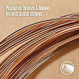 Струни Ziko Custom Light DP-011 (.011/.050) Phosphor Bronze (Фосфорна бронза), фото 7