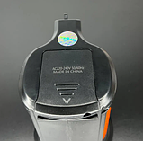 Потужний світлодіодний акумуляторний ліхтар прожектор WD-543 переносний ліхтар для охорони, фото 3