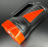 Потужний світлодіодний акумуляторний ліхтар прожектор WD-543 переносний ліхтар для охорони, фото 6