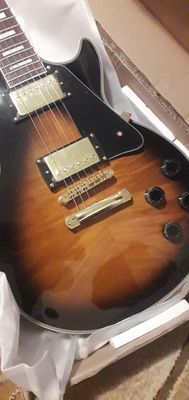 Електрогітара Gibson Les Paul Custom Tobacco 2 Sunburst China