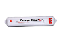 Вакуумний пакувальник NEW Vacuum Sealer ZWPA-001 вакууматор білий із помаранчевим