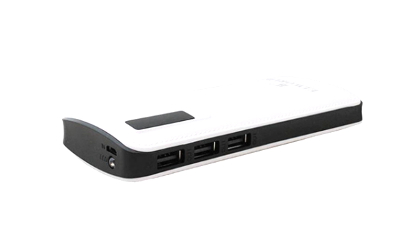 Портативний зарядний пристрій POWERBANK YB-01 LCD 20000mAh 3xUSB Павербанк USB