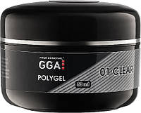 Полигель для ногтей - GGA Professional Polygel 1 - Clear (993264)