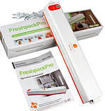 Вакуумний пакувальник Freshpack Pro Red Fish вакууматор із пакетами, фото 5