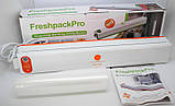 Вакуумний пакувальник Freshpack Pro Red Fish вакууматор із пакетами, фото 6
