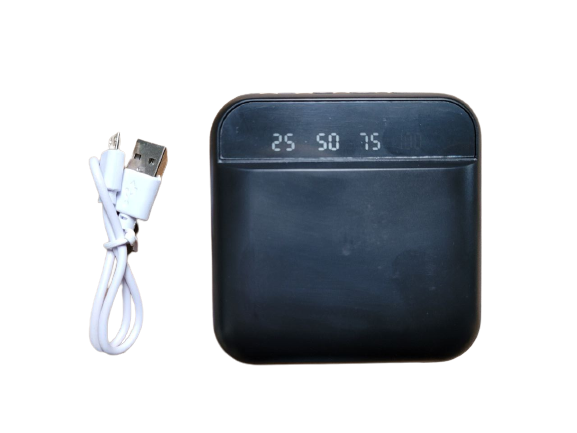 Портативний зарядний пристрій Smart Mini Power Bank 4in1 10000mAh Павербанк USB