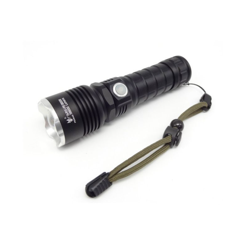 Тактичний світлодіодний надпотужний ліхтар Police P57 P50 USB ручний акумуляторний, фото 1