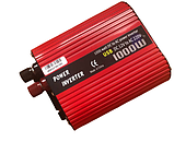 Перетворювач постійного струму Wimpex 1000W інвертор для автомобіля 12В-220В, фото 3