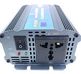 Перетворювач постійного струму Wimpex 800W інвертор для автомобіля 12В-220В, фото 4